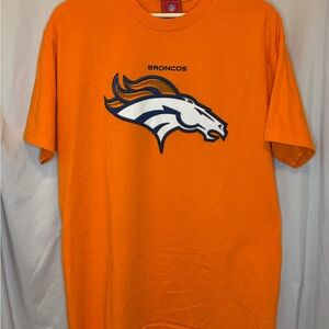 NFL Broncos Orange Short Sleeve Tee